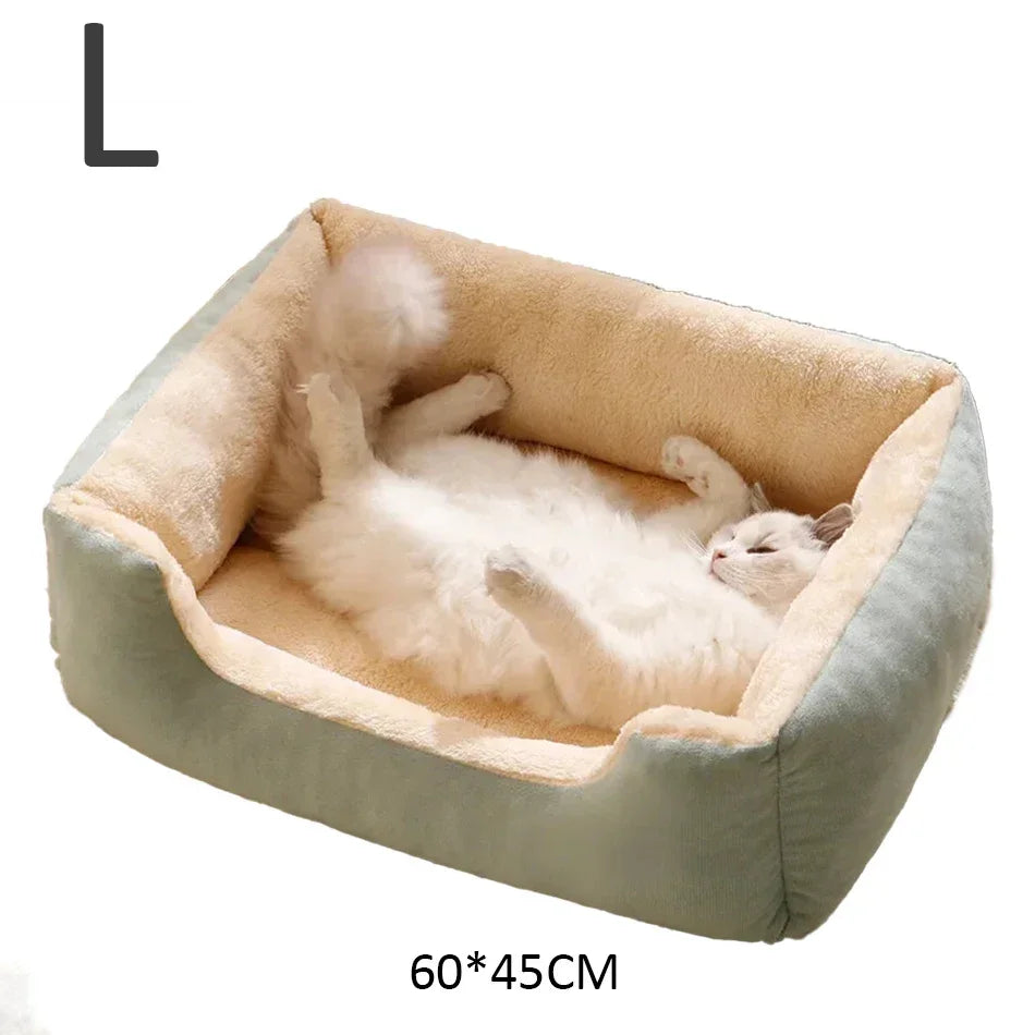 Cama Confortável para Cães e Gatos – Almofada Macia para Descanso, Casinha e Acessório para Animais de Estimação**