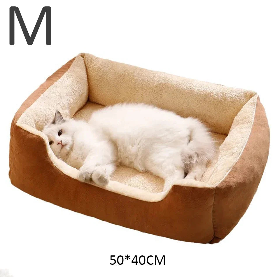 Cama Confortável para Cães e Gatos – Almofada Macia para Descanso, Casinha e Acessório para Animais de Estimação**