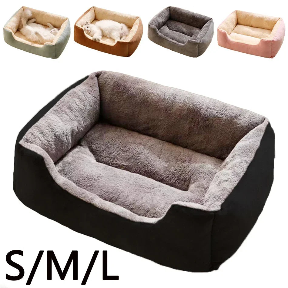 Cama Confortável para Cães e Gatos – Almofada Macia para Descanso, Casinha e Acessório para Animais de Estimação**