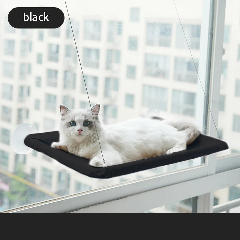 Cama Suspensa para Gatos – Rede de Janela com Ventosas para Descanso e Observação até 20 kg