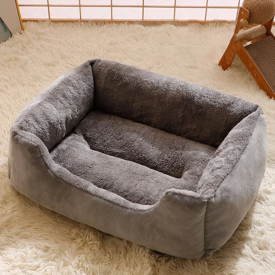 Cama Confortável para Cães e Gatos – Almofada Macia para Descanso, Casinha e Acessório para Animais de Estimação**