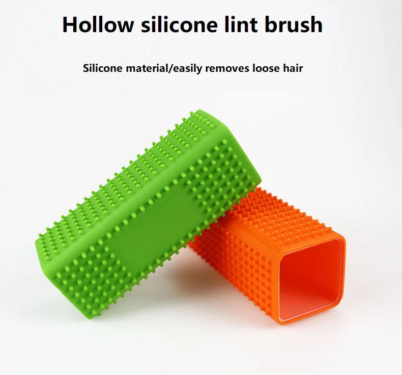 Escova Removedora de Pelos para Cães e Gatos – Escova de Silicone para Limpeza de Pelos em Roupas, Sofás, Carpetes e Automóvel**