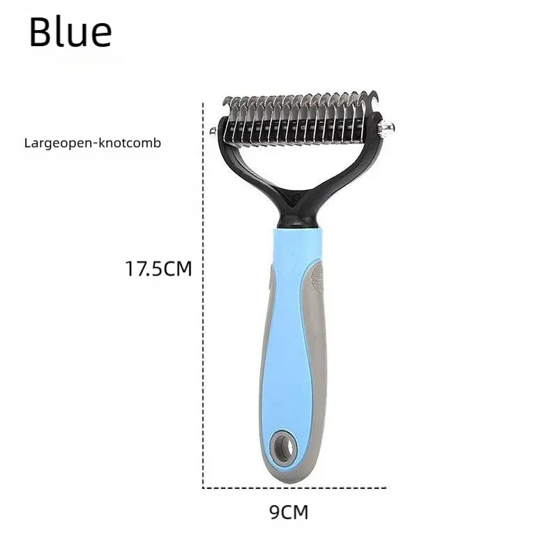 Escova para Cães e Gatos – Pente Removedor de Pelos para Grooming e Cuidados da Pelagem de Pelo Curto, Longo e Encaracolado**