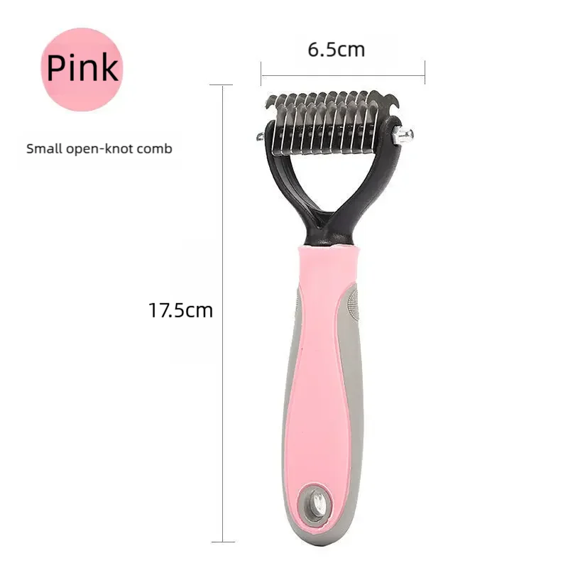 Escova para Cães e Gatos – Pente Removedor de Pelos para Grooming e Cuidados da Pelagem de Pelo Curto, Longo e Encaracolado**