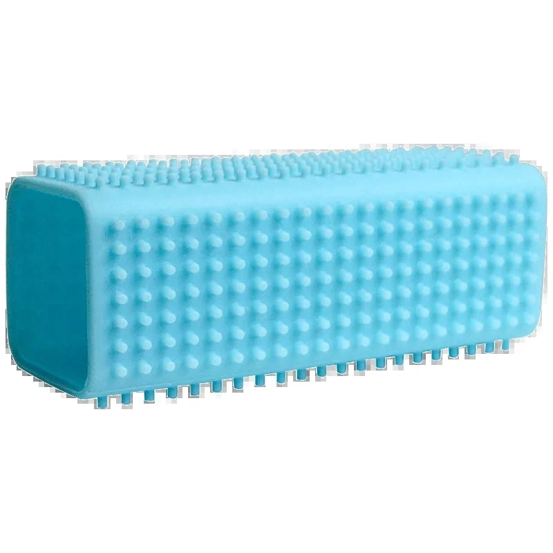 Escova de Silicone Removedora de Pelos para Cães – Escova de Borracha para Limpeza de Sofás, Tapetes, Roupas e Automóveis**