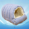 Cama Dobrável de Inverno para Cães e Gatos – Ninho Semifechado, Macio e Quente