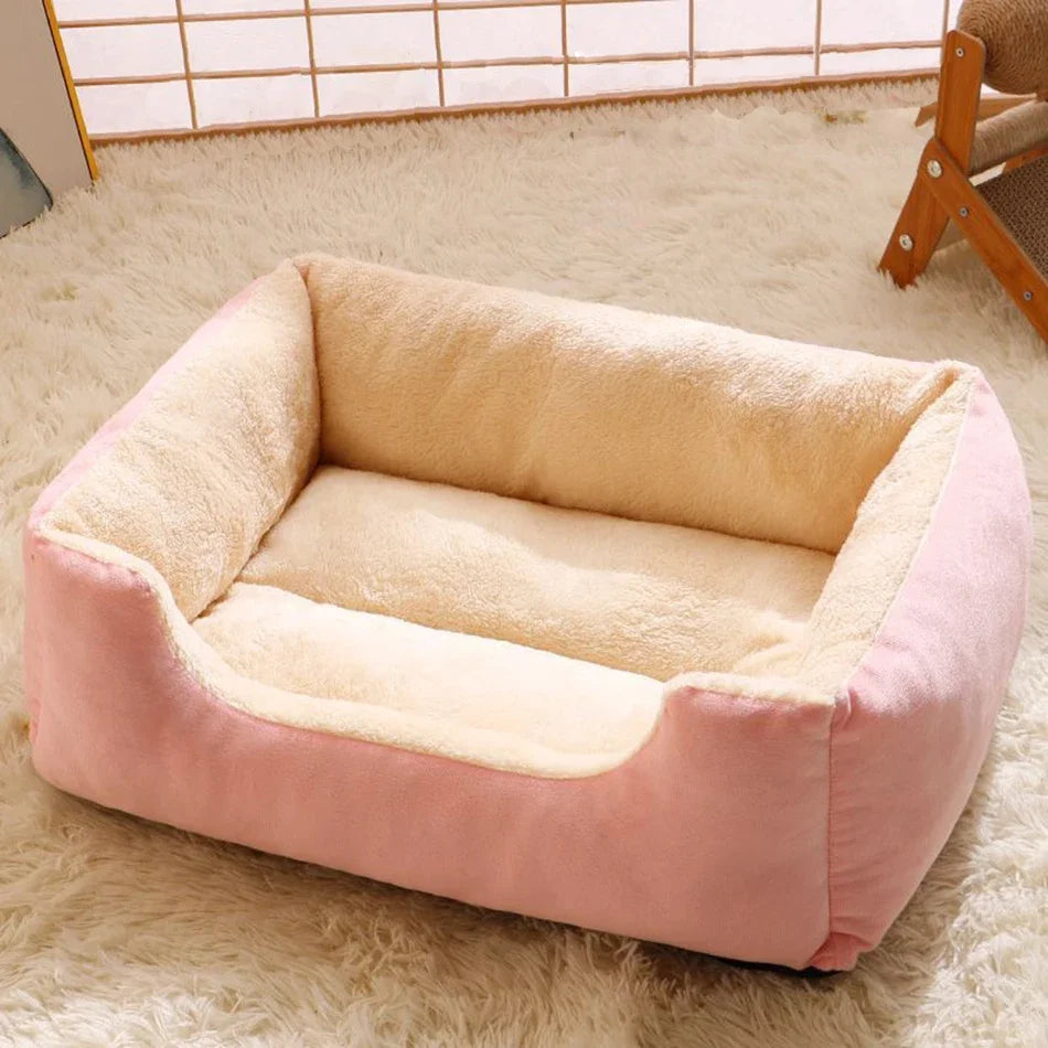 Cama Confortável para Cães e Gatos – Almofada Macia para Descanso, Casinha e Acessório para Animais de Estimação**