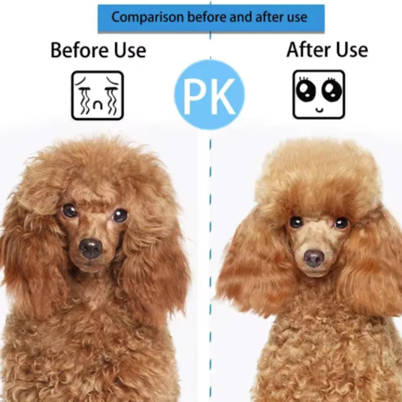 Escova Autolimpante para Cães e Gatos – Pente Removedor de Pelos com Agulhas de Massagem para Grooming