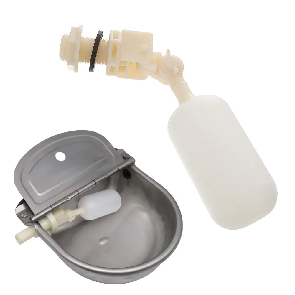 Bebedouro Automático com Válvula de Boia 1/2" para Bovinos, Ovinos, Cães e Outros Animais**