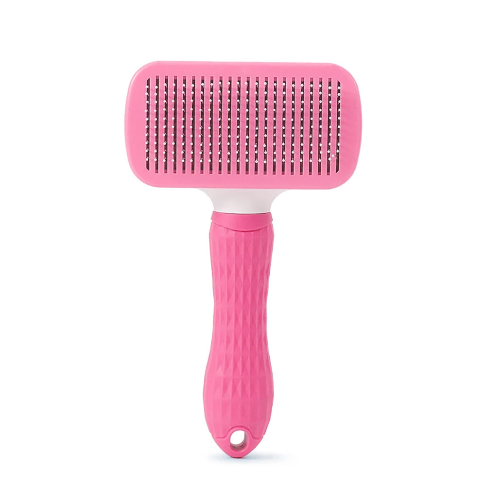 Escova Removedora de Pelos para Cães e Gatos – Pente para Grooming de Cachorros, Gatinhos e Animais de Estimação**