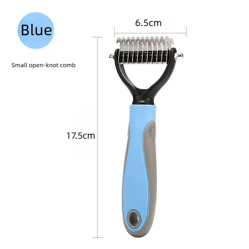 Escova para Cães e Gatos – Pente Removedor de Pelos para Grooming e Cuidados da Pelagem de Pelo Curto, Longo e Encaracolado**