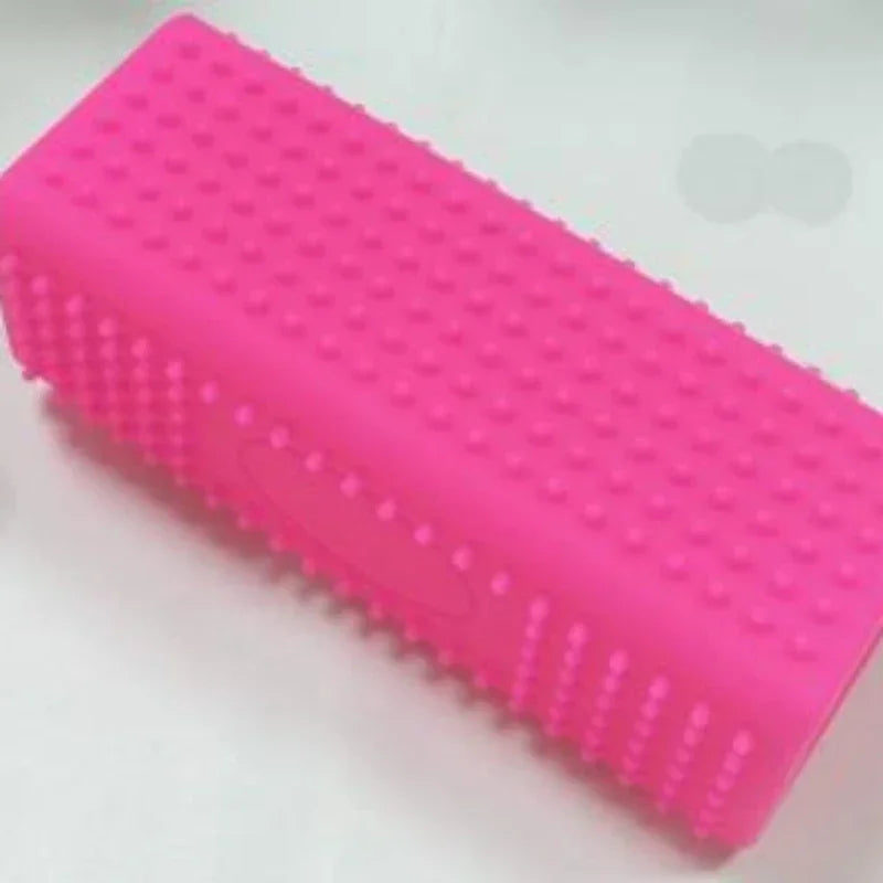 Escova de Silicone Removedora de Pelos para Cães – Escova de Borracha para Limpeza de Sofás, Tapetes, Roupas e Automóveis**