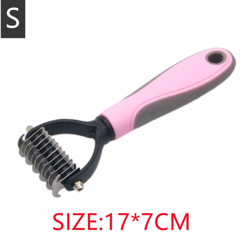 Escova Profissional Removedora de Pelos para Cães e Gatos – Pente para Redução da Queda de Pelo e Grooming