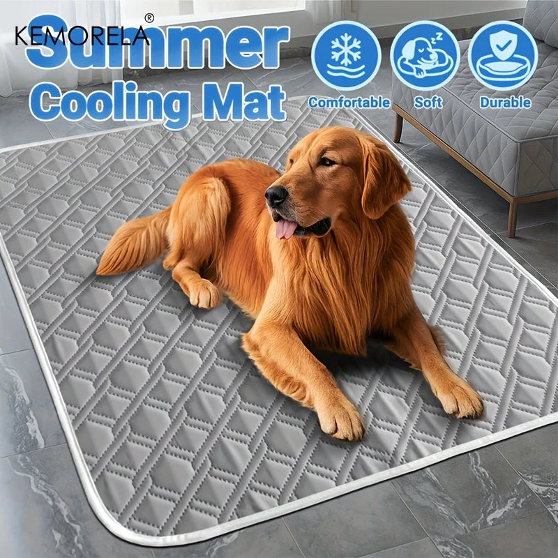Tapete Refrescante para Cães e Gatos  Mantém o Seu Animal Fresco no Verão