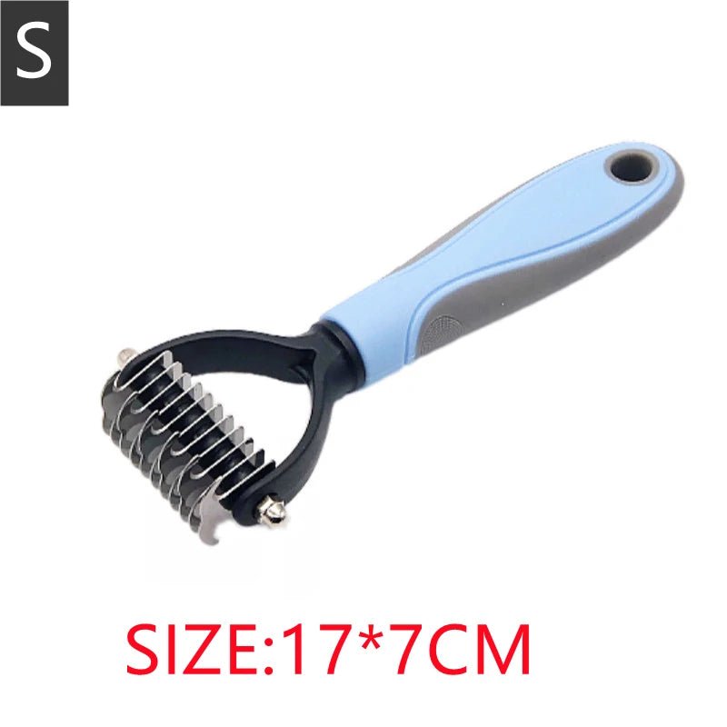 Escova Profissional Removedora de Pelos para Cães e Gatos – Pente para Redução da Queda de Pelo e Grooming