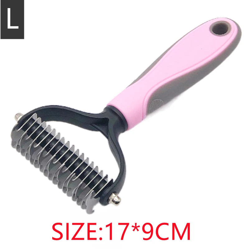 Escova Profissional Removedora de Pelos para Cães e Gatos – Pente para Redução da Queda de Pelo e Grooming