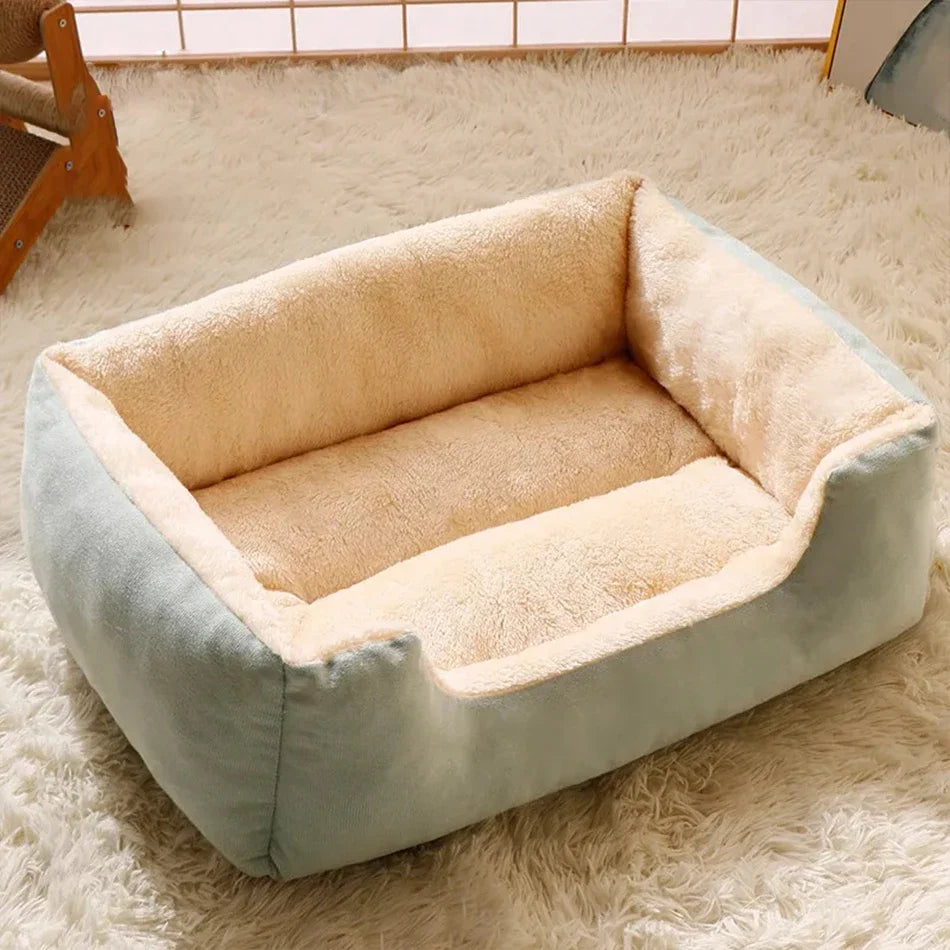 Cama Confortável para Cães e Gatos – Almofada Macia para Descanso, Casinha e Acessório para Animais de Estimação**