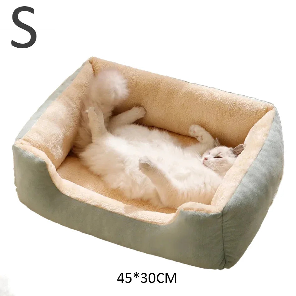 Cama Confortável para Cães e Gatos – Almofada Macia para Descanso, Casinha e Acessório para Animais de Estimação**
