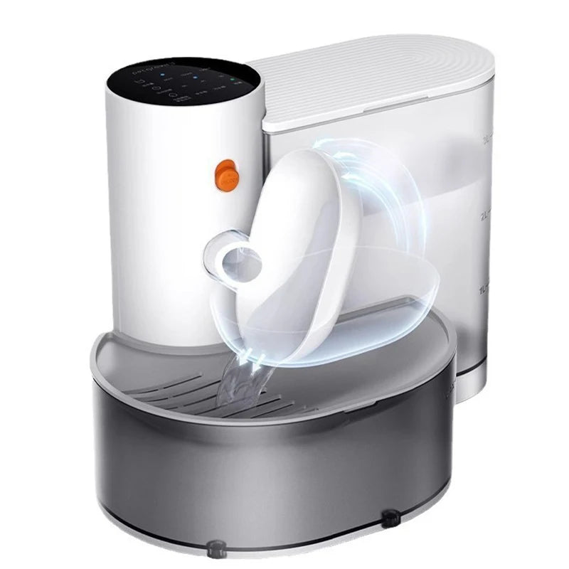 Fonte de Água Automática para Cães e Gatos – Bebedouro com Água em Movimento sem Ligação Elétrica**